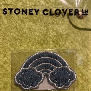 Stoney Clover Lane rainbow denim patch
